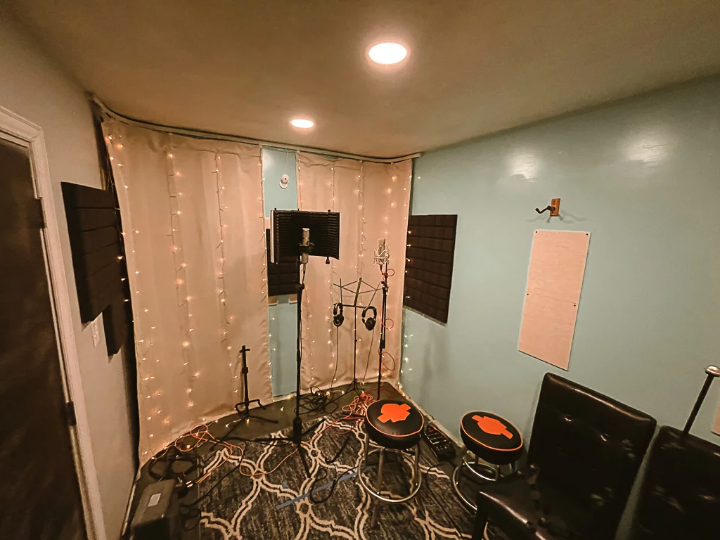 Recording Studio - Tracking Room Vocals Arlington Tx