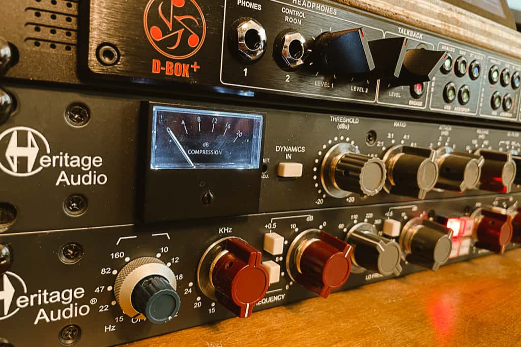 BeMelodic Recording Studio in Dallas Tx Neve Console Sound