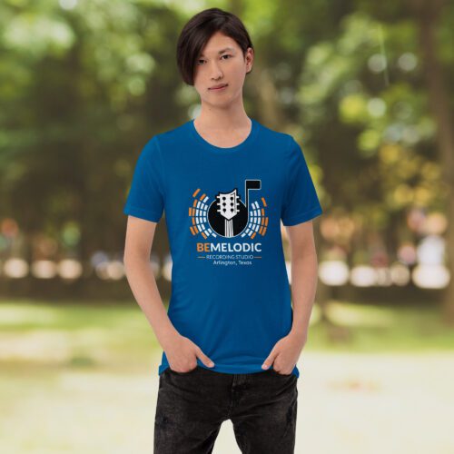 BeMelodic Brand Men's T-Shirt (Dark Colors) - BeMelodic Swag Shop 6